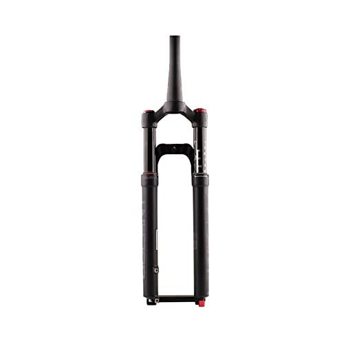 Mountain Bike Fork : JXRYFMCY Bike Straight Steerer Fork Mountain Bike Suspension Fork Tapered Steerer Front Fork Black for Bicycle Accessories (Color : Black, Size : 29 inch)