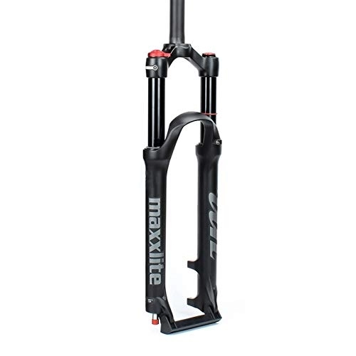 Mountain Bike Fork : KANGXYSQ Mountain Bike Air Pressure120mm Stroke, Damping Adjustment 26 / 27.5 / 29in Suspension Forks Manual Lockout / Remote Lockout (Color : Shoulder control, Size : 27.5 inch)
