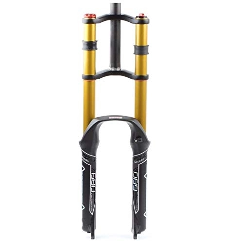 Mountain Bike Fork : KANGXYSQ Mountain Bike Suspension Front Fork Shoulder Front Fork 26 / 27.5 / 29 Inch Oil Spring Quick Disassembly Damping Gas Fork (Size : 29 inch)