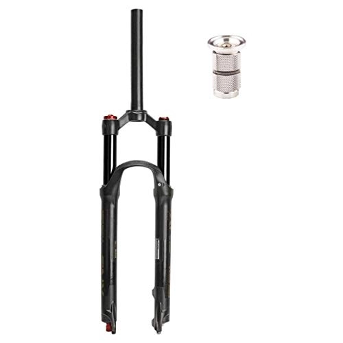 Mountain Bike Fork : KAUTO Mountain Bike 26 27.5 29 Inch Suspension Fork, Magnesium Alloy MTB Air Forks, with Expander Plug, Bicycle Accessories