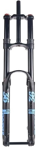 Mountain Bike Fork : Kcolic DH Downhill Mountain Bike Suspension Fork Suspension Travel 160 mm MTB Air Fork Tensile Setting Double Shoulder Bicycle Front Fork Thrink-Axle 15 x 110 mm B, 29