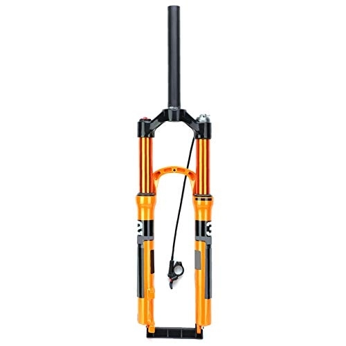 Mountain Bike Fork : Keenso Bicycle Front Fork, Aluminum Alloy Bike Front Suspension Fork Bicycle Single Air Chamber Front Fork Cycling Accessory for 26in Mountain Bike Bicycles and Spare Parts Bicycles and spare parts
