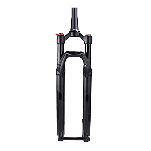 Mountain Bike Fork : LBBL Mountain Bicycle Front Fork Aluminum Alloy Shock-absorbing Barrel Axle Damping Type Mountain Bike Fork, 27.5 / 29 Inch Mountain Bike Air Fork Bicycle front fork (Color : A, Size : 29 inches)