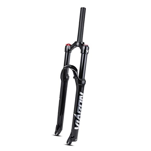 Mountain Bike Fork : LHHL Mountain Bike Suspension Fork 26 / 27.5 / 29in MTB Fork Travel 100mm AIR Pressure Bicycle Fork Straight Tube 28.6mm Manual Lockout QR 9mm XC AM FR Front Forks (Color : Silver, Size : 29")