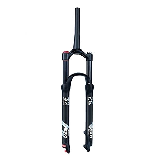 Mountain Bike Fork : LHHL MTB Air Fork 26 / 27.5 / 29 Inch Manual / Remote Lockout Mountain Bike Suspension Fork Travel 120mm Rebound Adjustment QR 9mm Bike Magnesium Alloy Front Fork (Color : Manual, Size : 26 inch)