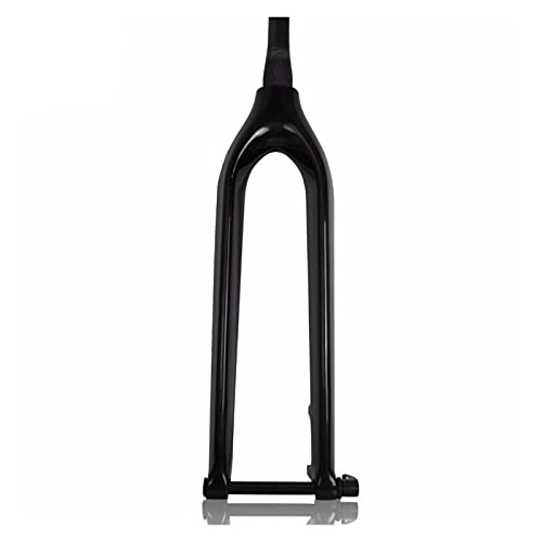 Mountain Bike Fork : liangzai Mountain Bike Bicycle Fork 29er Carbon Fibre Fork Disc Brake Tapered 15mm Rigid Fork Carbon 27.5er Mtb Bike Bicycle Accessories hilarity (Color : UD matte 15mm)