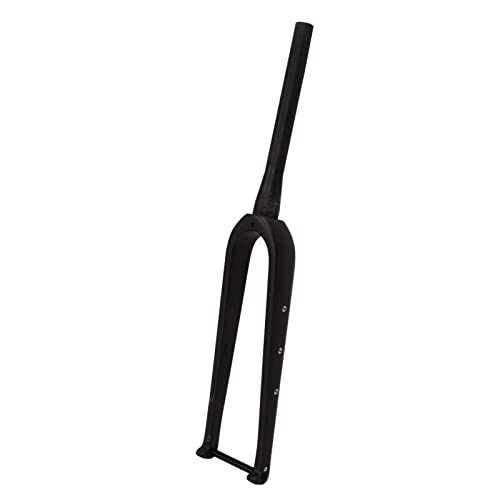 Mountain Bike Fork : Lightweight Carbon Fiber Bike Fork for Road and Mountain Bikes - Shock Absorption, Stability, and Durability Suitable for Various Bike Types