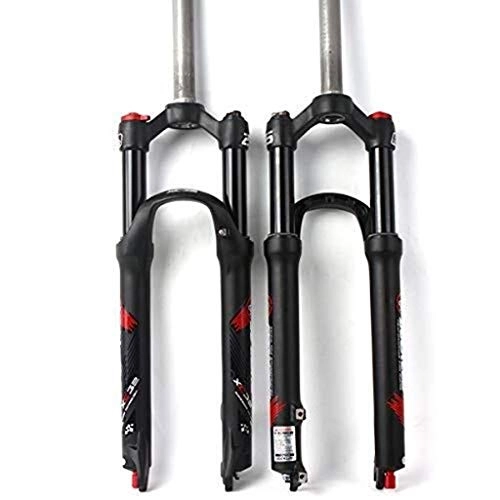 Mountain Bike Fork : lqfcjnb Mountain Bicycle Suspension Forks, 26 / 27.5 / 29 Inch Bike Front Fork with Rebound Adjustment, 110mm Travel 28.6mm Threadless Steerer (Size : 29 inch)