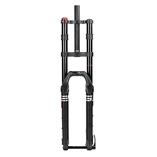 Mountain Bike Fork : MJCDNB 27.5 29 Inch Bicycle Suspension Fork MTB, 100 × 15mm Rebound Adjust Mountain Bike Fork Made Of Magnesium Alloy 1-1 / 8