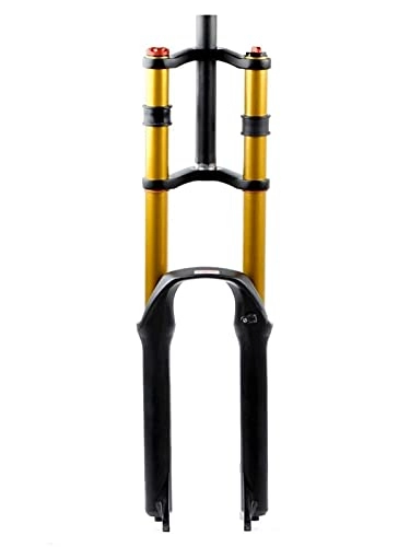 Mountain Bike Fork : MJCDNB Cycling Forks Bicycle Bicycle Fork 26 27.5 29 Inch Mountain Bike Downhill Fork Hydraulic Suspension Fork Abseiling Oil Fork With Damping Disc Brake MTB DH / AM / FR 1-1 / 8"1-1 / 2" QR Trave
