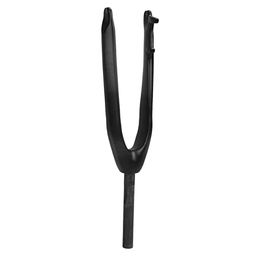 Mountain Bike Fork : Mountain Bike Fork, 24inch 3K Pattern Rigid Shock Absorption Bicycle Fork for Bicycle Accessories(3K Matte)