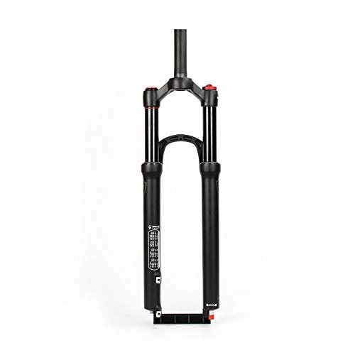 Mountain Bike Fork : Mountain Bike Fork 26 27.5 29 inch, Travel 100mm MTB Air Fork, Ultralight Bicycle Suspension Front Forks Disc Brake Fit XC / AM / FR Cycling C, 29inch