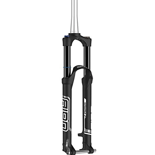 Mountain Bike Fork : Mountain Bike Fork 27.5 inch, Travel 130mm MTB Air Fork, Tapered Manual Lockout, Ultralight Bicycle Suspension Front Forks MTB Air Suspension Fork