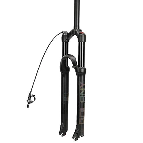 Mountain Bike Fork : Mountain Bike Fork, Full Suspension Mountain Bikes, Ultralight Bicycle Suspension Front Forks Disc Brake Fit XC / AM / FR Cycling, 27.5 / 29 inch B, 27.5inch