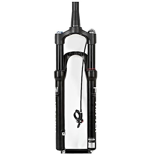 Mountain Bike Fork : Mountain Bike Front Fork 27.5 Inches 29 Inches Air Pressure Shock Absorber Front Fork Disc Brake Quick Release Version Air Fork, Remote Lockout, 27.5inch
