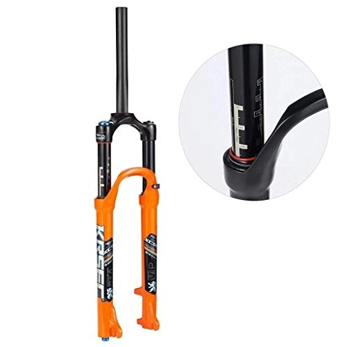 Mountain Bike Fork : Mountain Bike Suspension Fork 26 / 27.5 / 29 Inch Travel 120mm Air Fork Damping Adjustment Straight Bicycle QR Hand Control 1650g