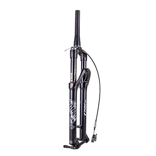 Mountain Bike Fork : Mountain Front Fork 29 Inch Air Chamber Fork Bicycle Shock Absorber Front Fork Air Fork Tapered Remote Lockout Downhill Forks