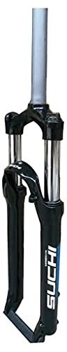 Mountain Bike Fork : MTB 26 Inch Bicycle Suspension Fork Downhill Fork Made of High Carbon Steel Straight Tube 1-1 / 8"Disc Brake Stroke 100Mm QR B