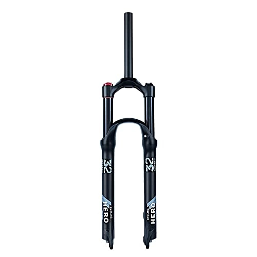 Mountain Bike Fork : MTB Air Suspension Fork 26 / 27.5 / 29 inch Mountain Bike Front Fork Ultralight Aluminum Alloy MTB Front Fork Travel 120mm 9mmQR PM Disc Brake (Color : Tapered Hand, Size : 27.5inch)