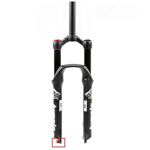 Mountain Bike Fork : MTB Fork 26 27.5 29inch Disc Brake Mountain Bike Suspension Fork 120mmTravel QR 9mm Rebound Adjust Bicycle Front Fork Straight / Tapered Tube (Color : Straight Tube, Size : 27.5inch)