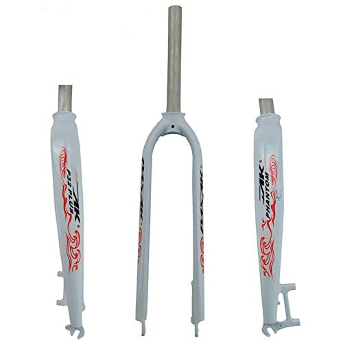 Mountain Bike Fork : MTB Rigid Front Fork 26 27.5 29 Inch Ultralight 700C Suspension Front Fork Gas Shock Absorber Mountain Bicycle Suspension Forks for Mountain Road Bikes Fixed-Gear Cycling I, 26inch