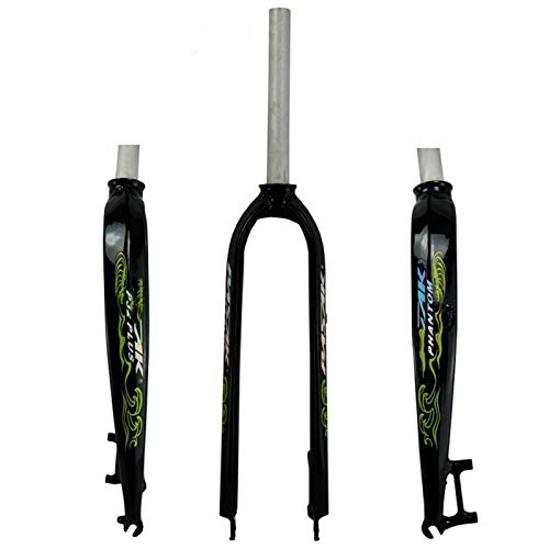Mountain Bike Fork : MTB Rigid Front Fork 26 27.5 29 Inch Ultralight 700C Suspension Front Fork Gas Shock Absorber Mountain Bicycle Suspension Forks for Mountain Road Bikes Fixed-Gear Cycling J, 27.5inch