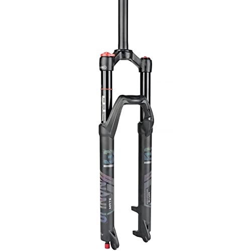 Mountain Bike Fork : NANLIO Bicycle Suspension 26 / 27.5 / 29 inch Air Fork Rebound Adjustment MTB Straight RL / LO Mountain Fork for Bike QR 100x9MM (MATE-29Straight-manual)