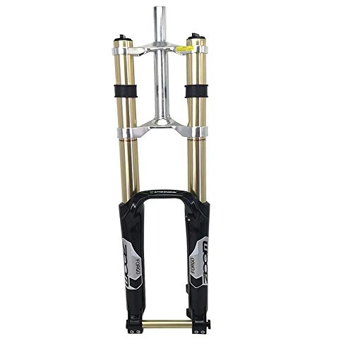 Mountain Bike Fork : New Zoom Bicycle Suspension Fork 27'' DH Downhill Fork Fit MTB Bike