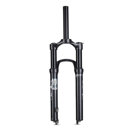 Mountain Bike Fork : OMDHATU 29 Inch Mountain Bike Air Shock Suspension Fork 1-1 / 8" Straight Steerer HL Manual Lockout 100mm Travel Disc Brake Quick Release 100mm*9mm