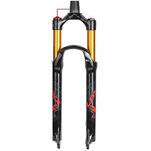 Mountain Bike Fork : pianaiBB Cycling Forks Air Fork 26 / 27.5 / 29 Inch Suspension Fork, 1-1 / 8"Mountain Bike Bicycle Fork Line Control Shoulder Contro Lockable Travel: 100 Mm
