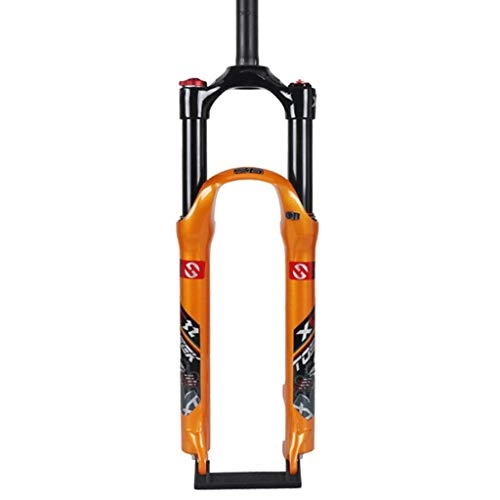 Mountain Bike Fork : pianaiBB Cycling Forks Bicycle Suspension Fork 26 / 27.5 / 29 Inch Mountain Bike Air Fork Suspension Shoulder Control Aluminum Alloy Travel: 120 Mm
