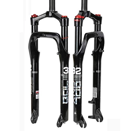 Mountain Bike Fork : pianaiBB Cycling Forks Bicycle Suspension Fork 26"Locking The Air-Gas Fork For 4.0" Tire Qr 1-1 / 8"Snow Mountain Bike Black Fork Width 135Mm 2270G