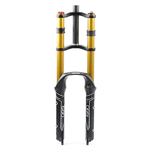 Mountain Bike Fork : QHY Bicycle Front Forks Downhill Fork 26 / 27.5 / 29 Inch MTB Ultralight Mountain Bike Suspension Fork Air Shock 130mm Disc Brake Bicycle Front Fork (Color : OIL OPEN, Size : 26in)