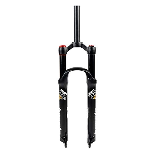 Mountain Bike Fork : QHY Bicycle Suspension Fork 26 27.5 29 Inch MTB Mountain Bike Suspension Air Resilience Oil Damping Disc Brake HL / RL Travel 100MM Magnesium Alloy (Color : Black hand, Size : 27.5in)