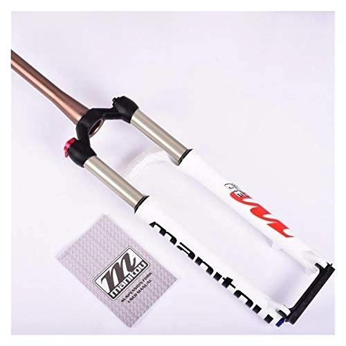Mountain Bike Fork : qidongshimaohuacegongqiyouxiangongsi Bike forks MTB Bike Fork For 26 27.5 29er Mountain Bicycle Fork Oil and Gas Fork Remote Lock Air Damping Suspension Fork mtb fork (Color : 27.5 cone M30)