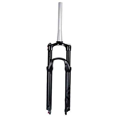 Mountain Bike Fork : QXFJ 27.5 Inches Mountain Bike Front Fork / Bicycle MTB Fork, Shoulder Control / Wire Control / Pure Disc Air Fork / Standpipe 28.6 * 255mm / Stroke 100mm / Opening 100mm / Disc Support 185MM