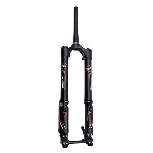 Mountain Bike Fork : SEESEE.U Bicycle Fork Snow Bike Front Fork, 26, 27.5 Inch Travel Inner Adjustment Mountain Bike Suspension Damping Fine Adjustment Mountain Bike Bicycle Mtb Fork