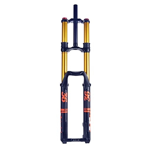 Mountain Bike Fork : SHENYI MTB Suspension Air Fork Double Shoulder Bicycle Fork 160mm Travel 27.5 29 Inch Mountain Bike Downhill Rebound Fork 20 * 110mm Axle (Color : 27.5 inch 20x110 a)