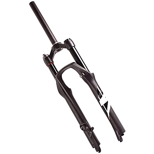 Mountain Bike Fork : SKNB Bicycle MTB Fork, Gas Shock Absorber Suspension Fork, Aluminum Alloy, Straight Steering Remote Lock, For Road Mountain Bike, 29in 27.5in 26in Suspension Bicycle Fork