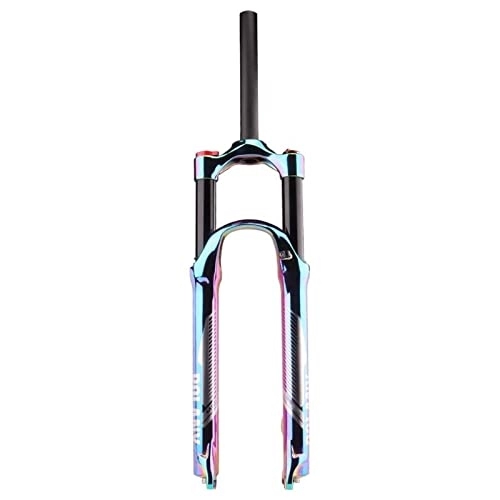 Mountain Bike Fork : SLDMJFSZ Alloy Bicycle Front Fork 27.5 / 29" for Mountain Bike Air Downhill Rappelling Shock Absorber Straight Tube Ultralight Bicycle Fork, 29