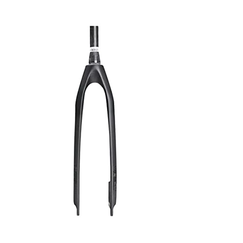 Mountain Bike Fork : SMANNI Carbon Fiber MTB Fork 26 / 27.5 / 29 Mountain Bike Fork Ultralight Carbon Forks Straight / tapered Tube Fit Disc Brake (Color : 26er-Tapered)