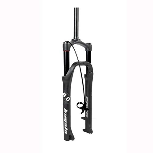 Mountain Bike Fork : Snow / Beach Mountain Bike 6inch Magnesium Alloy Suspension Fork，wide 135 Mm, 4.0" Fat Tire，Manual Lockout / Remote Lockout Shock Absorber Front Fork