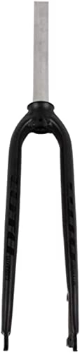 Mountain Bike Fork : splumzer 1-1 / 8" 26 / 27.5 / 29" Aluminum Alloy Rigid Disc Brake MTB Fork, 28.6mm Threadless Straight Tube Superlight Mountain Bike Front Forks (26 inches, Black)