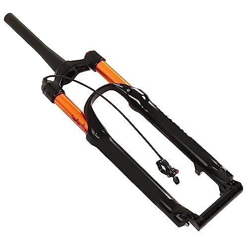 Mountain Bike Fork : Vbestlife Bike Front Suspension Fork, 26in Aluminum Alloy Tapered Tube Remote Lockout Bicycle Front Fork for Mountain Bikes