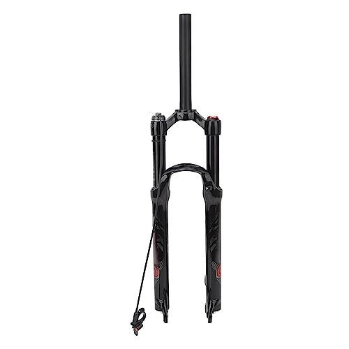 Mountain Bike Fork : VGEBY 27.5inch Bike Front Fork, Aluminium Alloy Straight Steerer Remote Lockout Bicycles Suspension Fork for Mountain Bike