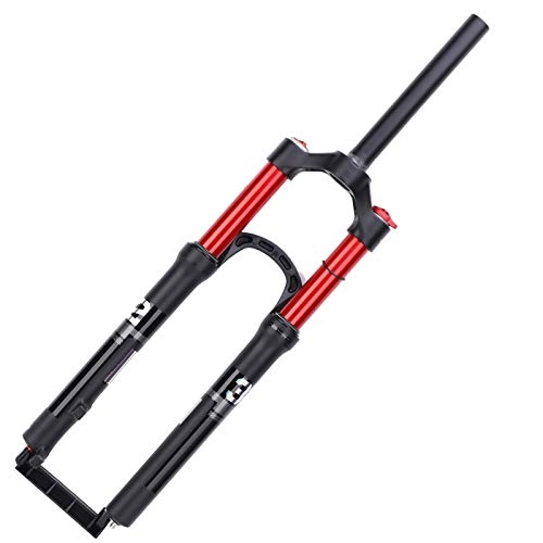 Mountain Bike Fork : VGEBY Bike Front Fork, 27.5in Double Air Chamber Front Fork Aluminum Alloy Mountain Bike Suspension Front Fork