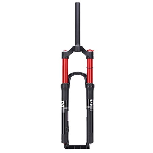 Mountain Bike Fork : VGEBY Mountain Bike Front Fork Bicycle Double Air Chamber Front Fork for 27.5in Bike