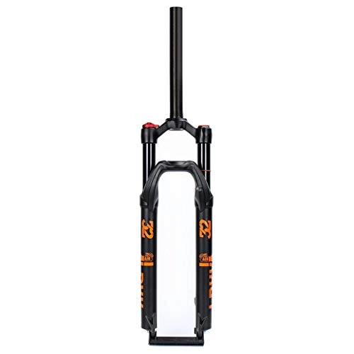 Mountain Bike Fork : VHHV Alloy MTB Air Suspension Forks 27.5 29 Inch, Manual Lockout Quick Release Bike Front Fork Black (Size : 27.5 inch)