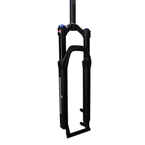 Mountain Bike Fork : VTDOUQ MTB air suspension fork 29in magnesium alloy bicycle fork disc brake bicycle fork 1-1 / 8"HL travel 100mm QR