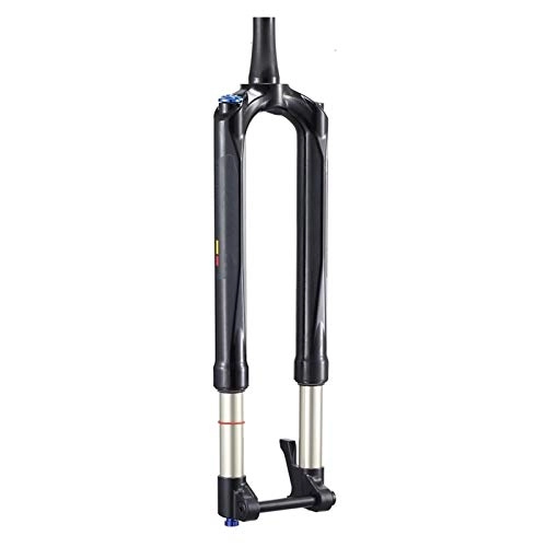 Mountain Bike Fork : WATPET Bike Suspension Forks Bicycle Fork Mountain Bike Fork 27.5 29er RS1 ACS Solo Air 100 * 15MM Predictive Steering Suspension Oil And Gas Fork Tapered Steerer and Straight Steerer Front Fork